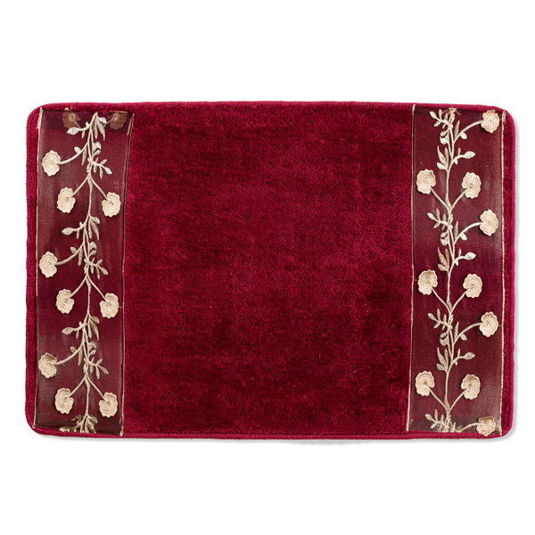 House of Hampton® Sheilds Ombre Rose Bath Rug & Reviews Wayfair